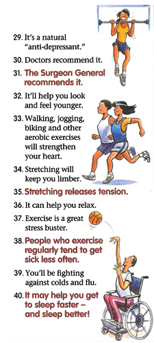 50 Reasons To Exercise